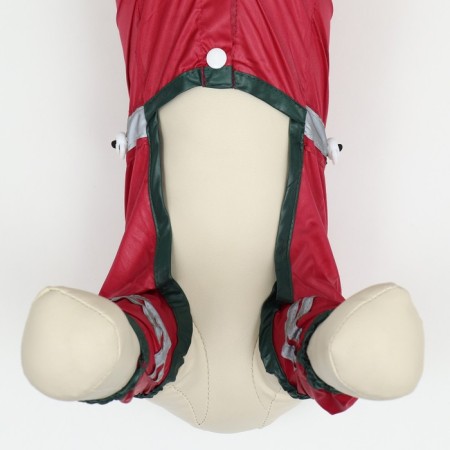 Combiason for dogs, demi-season, size 2hl (DS 34-36, OG 51-53, Osh 39-41 cm), red-9