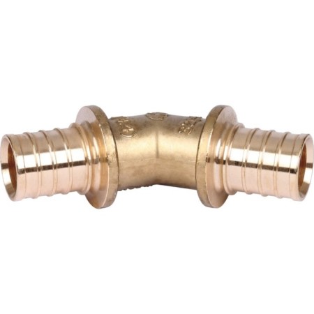 Axial transitional axial stout SFA-0031-000032, d = 32 mm, 45 °, brass