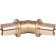Axial transitional axial stout SFA-0031-000032, d = 32 mm, 45 °, brass