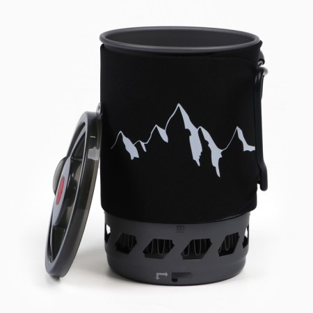 Cooking system, with a stand for the cylinder, 0.9 l-4
