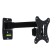 Kronstein Luazon Kron-62, for TV, inclined-horned, 10-30 ", 70-360 mm from the wall, black