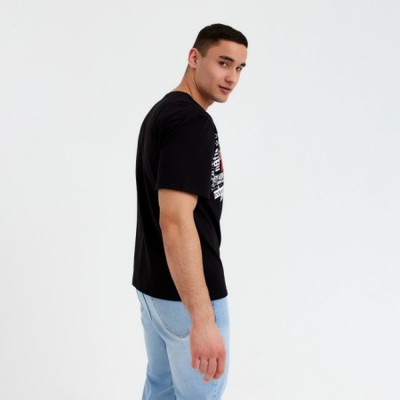 T-shirt male minku color black, rr 48-5