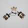 Rhine chandelier 2he27 40w Black 48x26x27 cm Bayerlux
