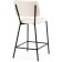 Barre REPARO Metal/Builder Fabric, black/beige 48x48x94 cm