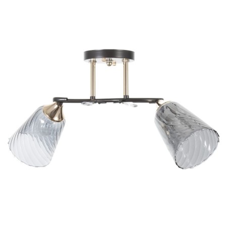 Roni chandelier 2he27 40w Black 50x20x23cm Bayerlux