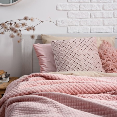 Decorative pillow Bohemian Pink, size 40x40 cm-6