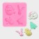 MOLD "New Year's entourage", silicone, 7.5 × 7.2 cm