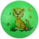 Children's ball zabiaka "animals", d = 22 cm, 60 g, color mix