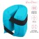 Grace dance pillow, sea wave color