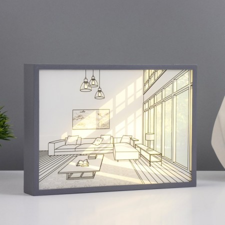 Nightmare "sun room" LED 3W white 3.5x15.5x21.5 cm Risalux-1