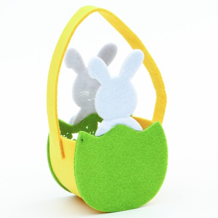 Easter decor basket "Bunny" 8.5x10x19 cm-1