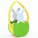 Easter decor basket "Bunny" 8.5x10x19 cm