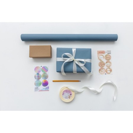 Satin tape, 20 mm × 23 ± 1 m, creamy color No. 02-1