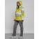 Ski costume female winter, size 44, yellow color