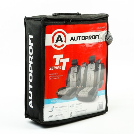 Autoshekhli university Autoprofi TT-902J Steel, Polyester, Jacquard, a set of 9 items, front row, rear row-5