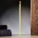 Candle Magic wax "health strengthening", with eucalyptus, 16x0.6 cm, green
