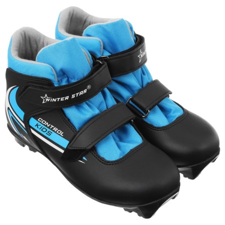 Brows Ski children's Winter Star Control Kids, NNN, p. 32, black/blue color-6