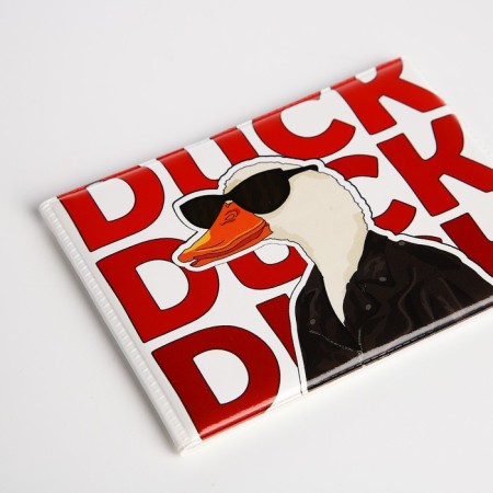 Cover for a student ticket, white/red color-3