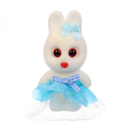 Игрушка из пенопласта «Зайка в юбочке», 13 см-4
