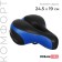 Dream Bike Comfort saddle, blue color