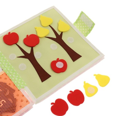 Developing book from the felt "Owl"-4