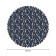 The tablecloth “New Year's Pattern”, round, Saten, d = 150 cm