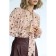 Blouse with a tie, size 48