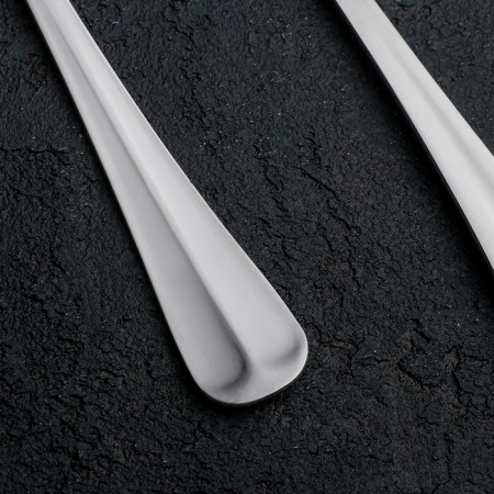 Dining room “Coos”, h = 20 cm, thickness 1.8 mm, silver color-1