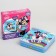 Diamond mosaic on a box, 14x14 cm, Minnie Mouse and unicorn