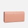 Women's wallet on magnets, pink color