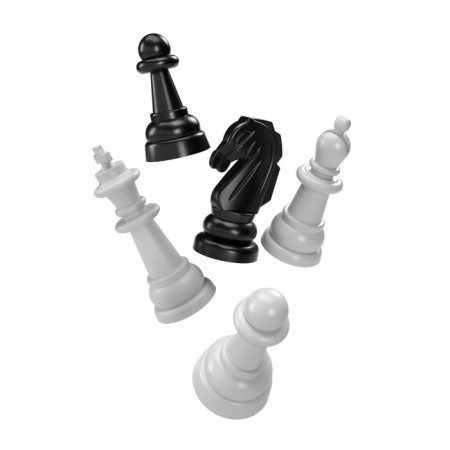 Shakhmat checkers, large, beige color-2
