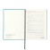 Dated 2025 diary, Escalada, A6+ 176 sheets, soft cover, artificial leather, pancake embossing, tinted block 70 g/m2, green