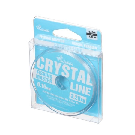 Monophile Fine Allvega Fishing Master Crystal, diameter 0.16 mm, test 3.28 kg, 30 m-1
