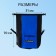 Hermoryukzak Yugana, PVC, waterproof 30 liters, blue