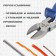Speedes of tundra, CRV, polished, plastic handles, 180 mm
