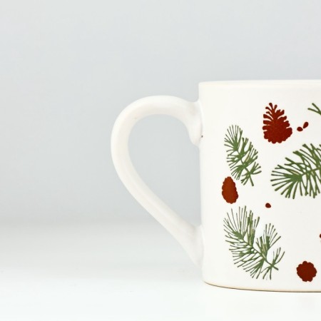 New Year. Ceramic “Winter Forest” mug, 320 ml-3