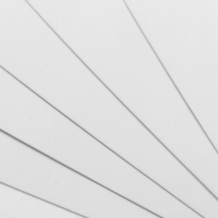 White cardboard, A5, 6 sheets, shared, 370 g/m2-1