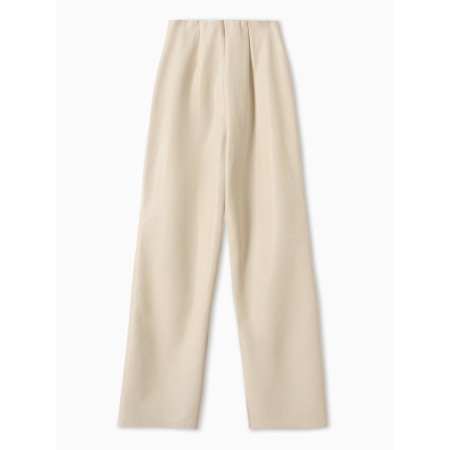 Women's pants, milk color, size 46 (m)-6