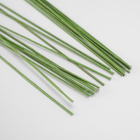 Wire for creativity D 1.20 mm, length 36 cm, unitary enterprise. 20 pcs, col. green-1