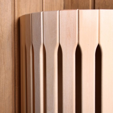 Абажур из липы, настенный-2