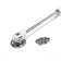 Gas elevator Tundra GL0120WH, 120N, white color, 2 pcs TMP