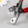 Tool for installation of eyelets 14.5x5 cm + eyelets 50 pcs 9.5 mm + box 9.7x17x2.1 cm