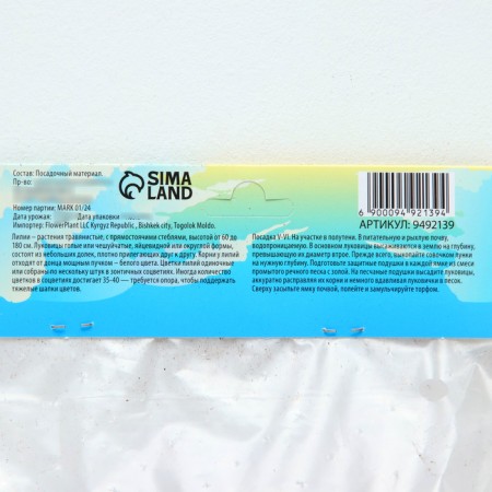 Lilia Asian Kashpo "Trendy Las Palmas", district 12/14, 2 pcs, spring 2024-2