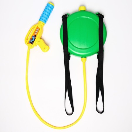 Tractor Water Pistol, Raw Balloon, Blue Tractor-2