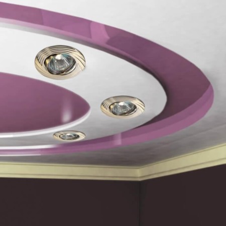 Built -in lamp Novotech, 50 W, GX5.3, 12 V, 82x82 mm, d = 82 mm, bronze color-2