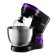 Mixer KitFort KT-3044-1, planetary, 1000 watts, 4 l, 6 speeds, black-violet