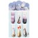 A set of magnetic bookmark for books Calligrata 6 pieces, "Eiffel Tower", mix