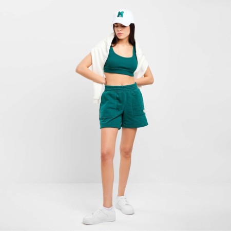 Women's shorts Mist Old School size 44, green color-1