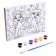 Set for children's creativity is a small pony, canvas for painting, 15 × 20 cm