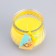 Aromatic “pot” candle 9x7.5cm, fruit